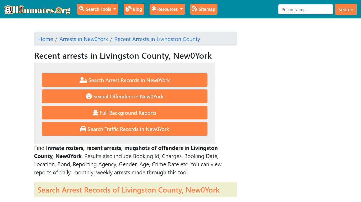 Recent arrests in Livingston County, New York | Mugshots, Rosters ...